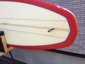 Joel tuder サーフボード ダイヤモンドテール 9'0 赤ピグメント: Used